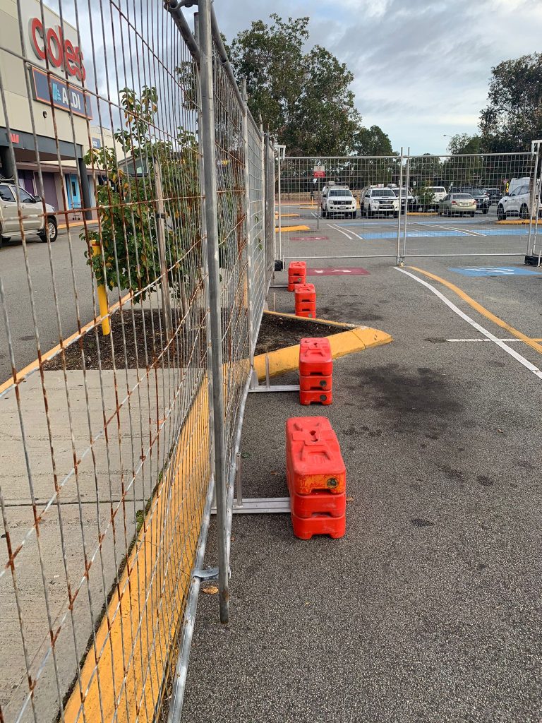 temporary fencing peth