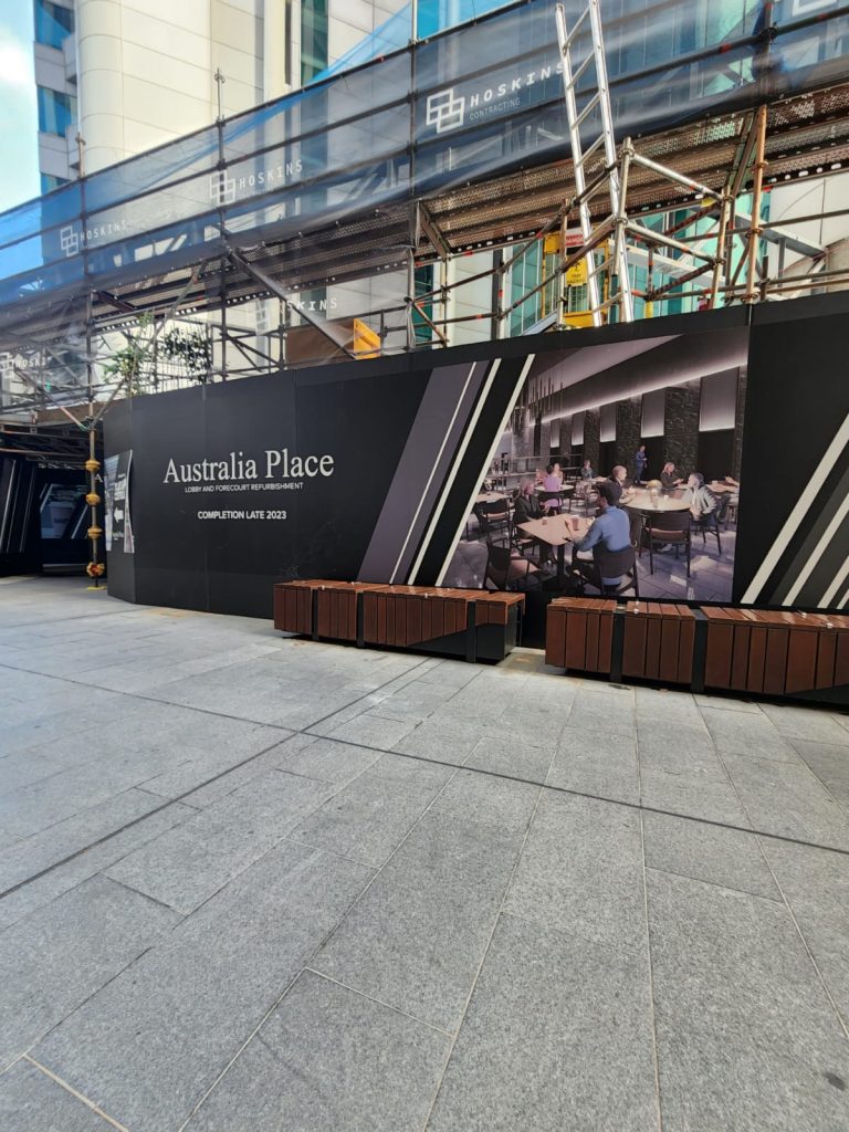 Construction Hoarding in Perth