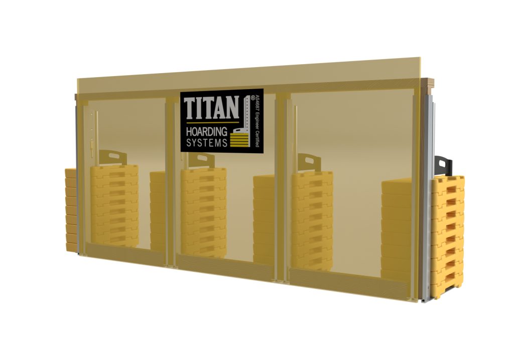 crowd rated free standing barrier