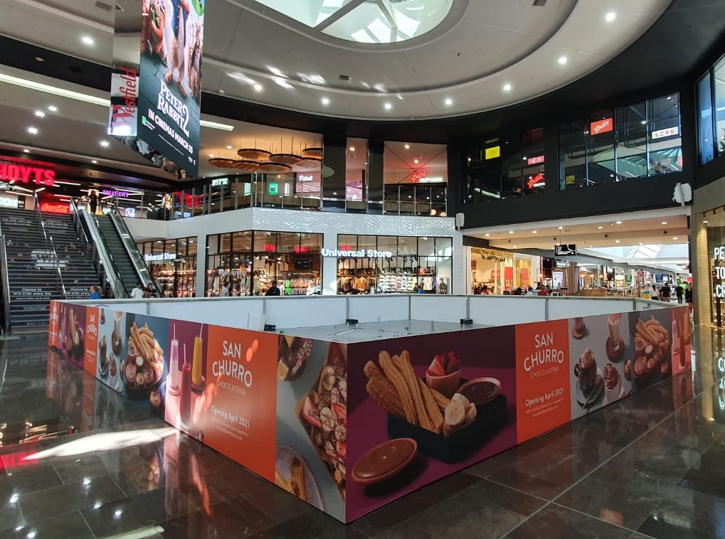 what is shopfront hoarding