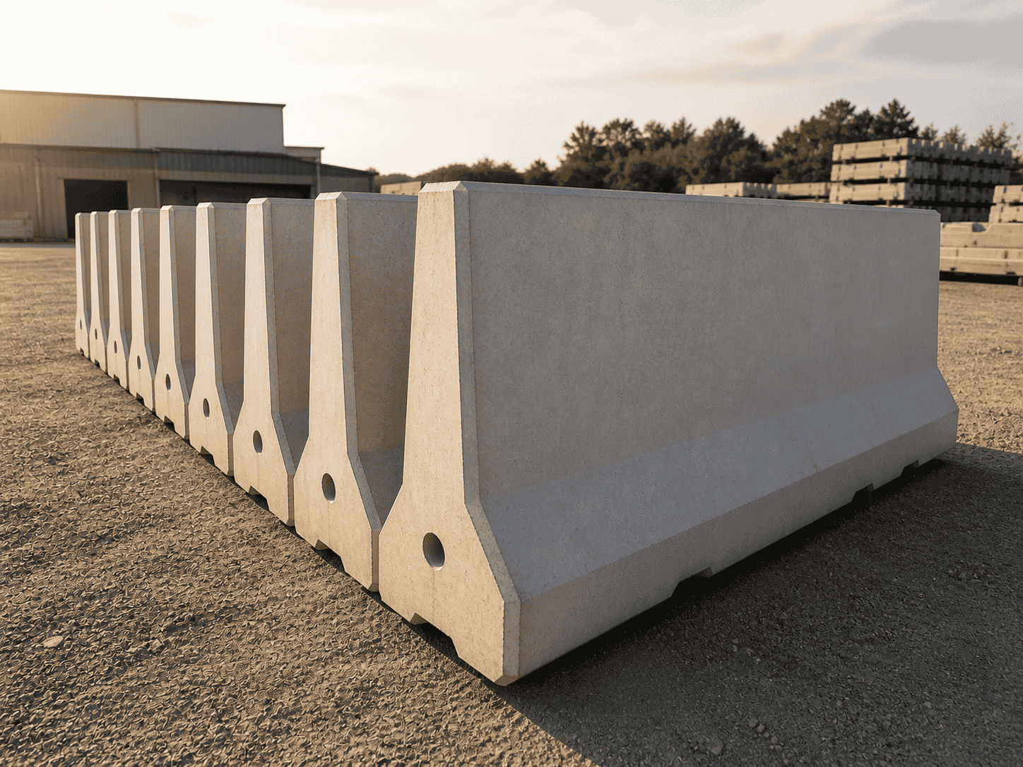 jersey concrete barriers in perth